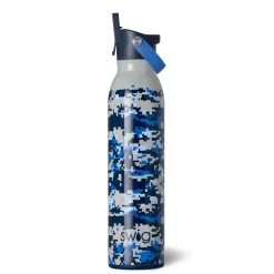 Cool Camo 20 oz Water Bottle by Swig