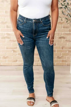 Cora High Rise Control Top Skinny Jeans by Judy Blue