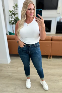 Cora High Rise Control Top Skinny Jeans by Judy Blue