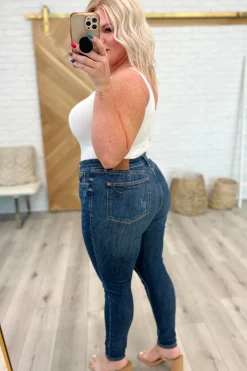 Cora High Rise Control Top Skinny Jeans by Judy Blue
