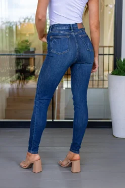 Cora High Rise Control Top Skinny Jeans by Judy Blue