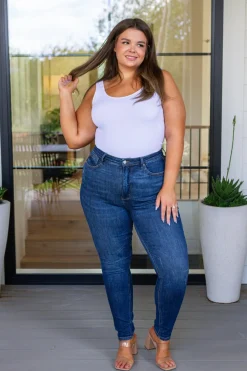 Cora High Rise Control Top Skinny Jeans by Judy Blue