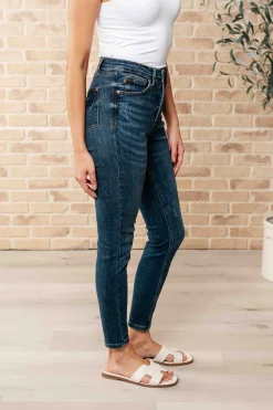 Cora High Rise Control Top Skinny Jeans by Judy Blue