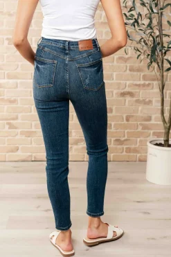 Cora High Rise Control Top Skinny Jeans by Judy Blue