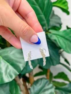 Cubic Zirconia Ear Crawlers