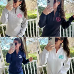 Custom Preppy Fitted Monogram Popover (Ships in 2-3 Weeks)