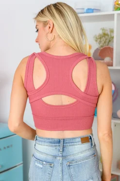 Cutie Pie Bralette in Mauve