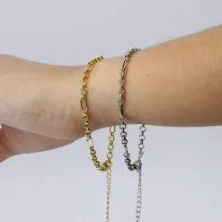 Dainty Rolo Chain Bracelet by Treasure Jewels