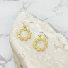 Daisy Ring Dangle Earrings