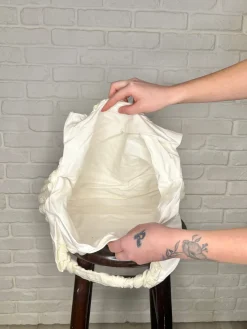 Day Out Cloud Tote Bag In Cream - 3/24