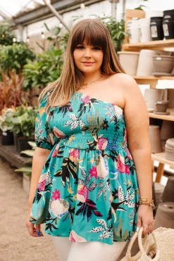 Day Trip Blouse in Emerald