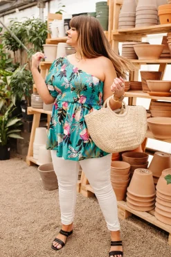 Day Trip Blouse in Emerald