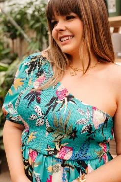 Day Trip Blouse in Emerald