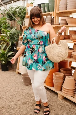 Day Trip Blouse in Emerald