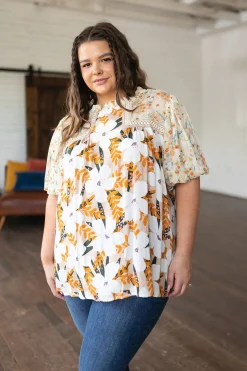 Daydreamer Mixed Floral Top