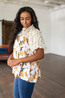 Daydreamer Mixed Floral Top