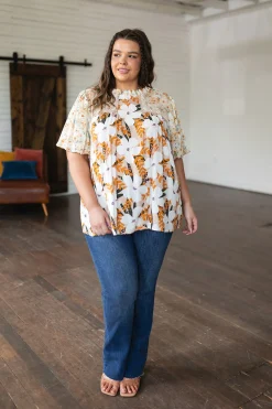 Daydreamer Mixed Floral Top