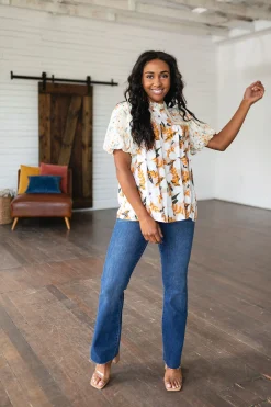 Daydreamer Mixed Floral Top