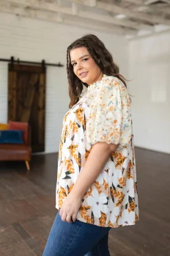 Daydreamer Mixed Floral Top