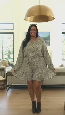 Days Go By Spotted Romper