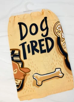 'Dog Tired' Kitchen Towel