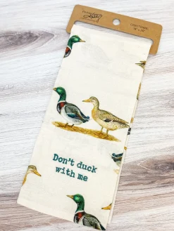 'Don't Duck With Me' Kitchen Towel