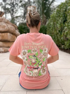 'Don't Froget To Love Yourself' Short Sleeve Tee by Simply Southern