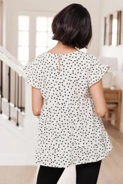 Dreamy Look Top In White