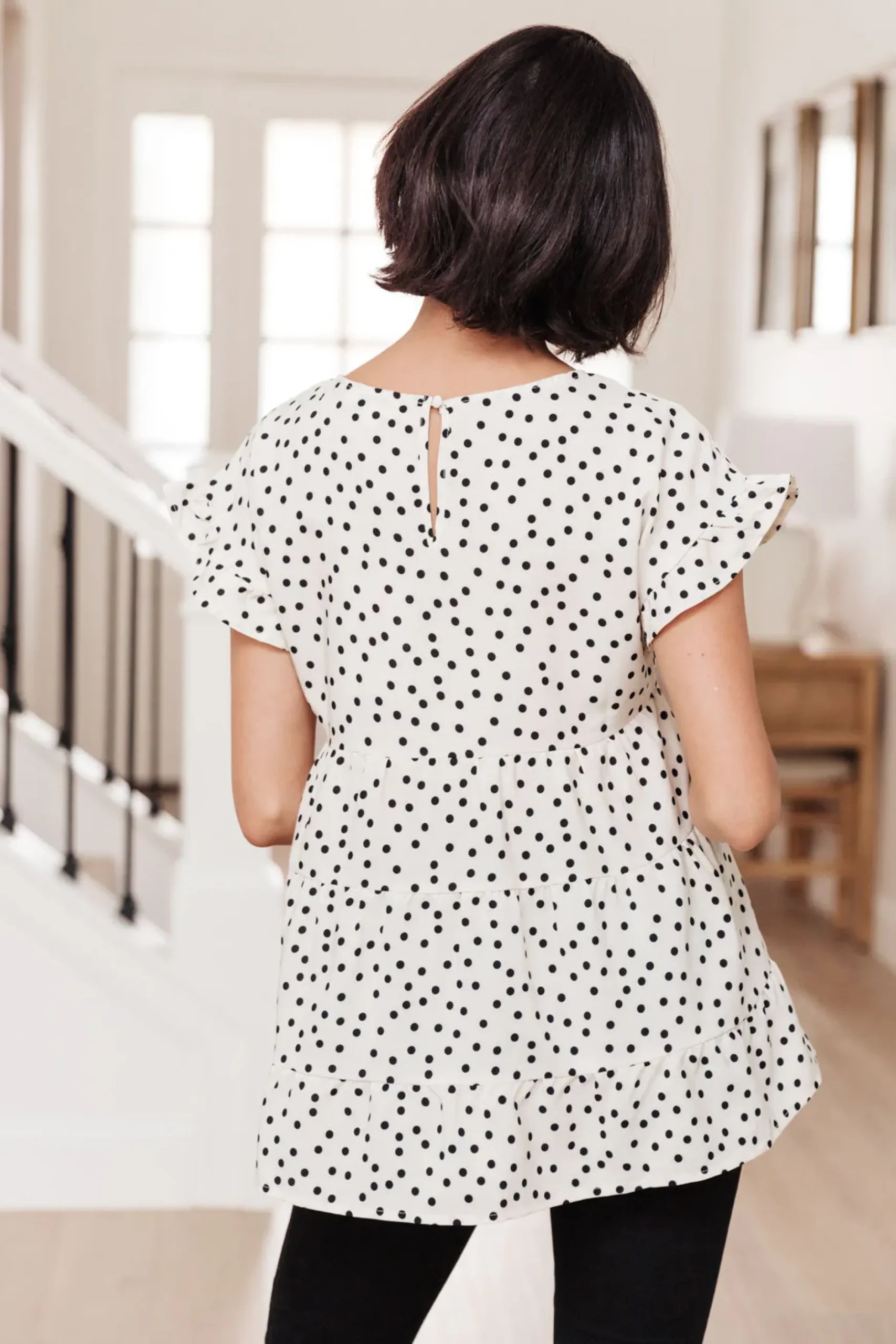 Dreamy Look Top In White