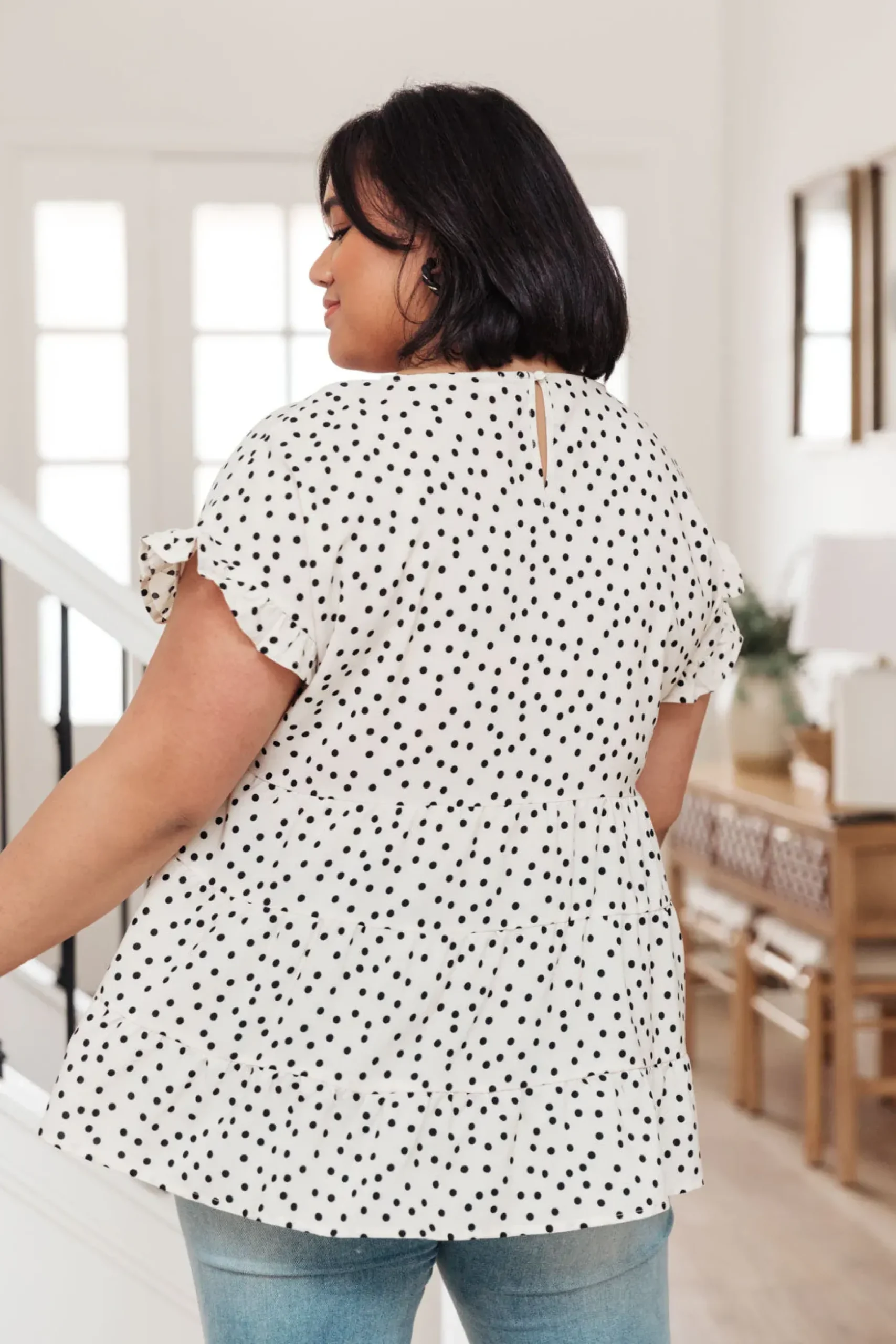 Dreamy Look Top In White