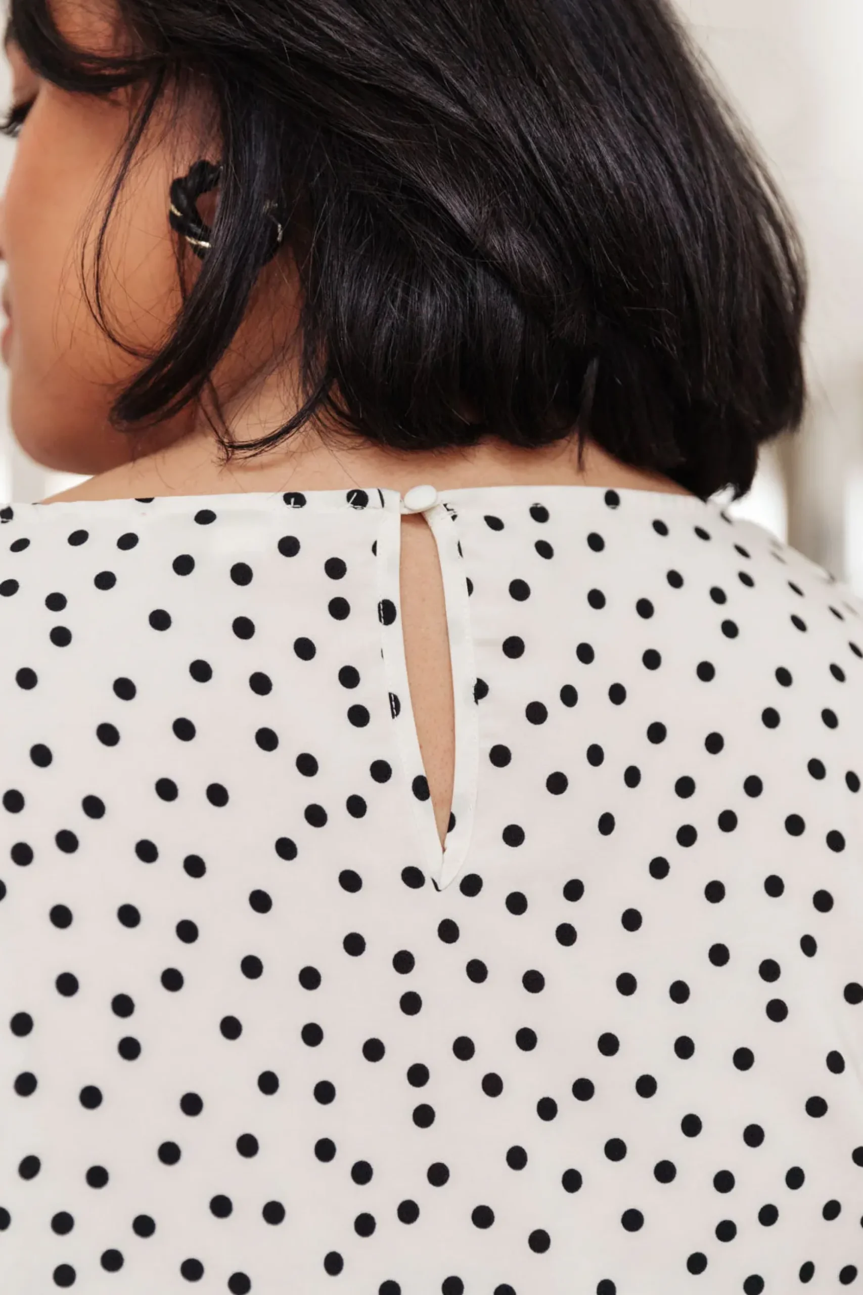 Dreamy Look Top In White