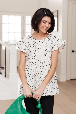 Dreamy Look Top In White