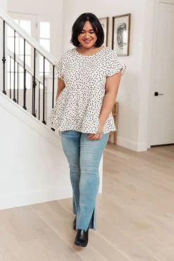 Dreamy Look Top In White