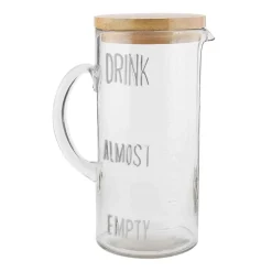 Drink Glass Pitcher by Mud Pie