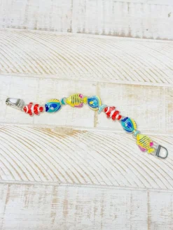Enamel Tropical Fish Magnetic Bracelet