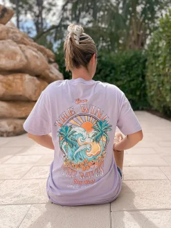 'Even The Wind And The Waves Obey Him' Short Sleeve Tee by Simply Southern (Ships Early April)