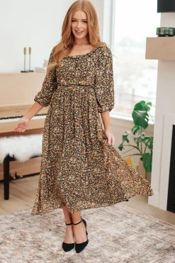 Ever So Briefly Floral Maxi Dress
