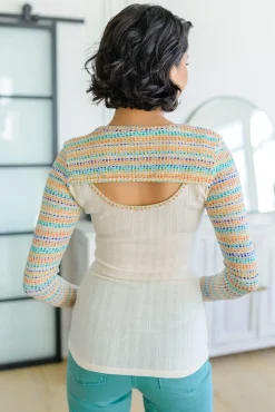 Evidently Extra Peekaboo Cut Out Top