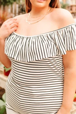 Extra Time Striped Top