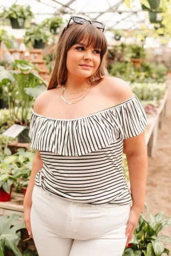 Extra Time Striped Top