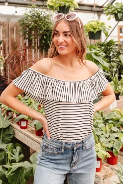 Extra Time Striped Top