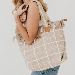 Fae Fringe Tote Bag by Pretty Simple (Ships in 2-3 Weeks)