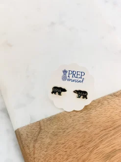 Family Signature Enamel Studs by Prep Obsessed