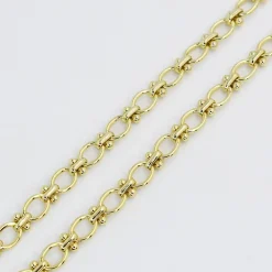 Fancy Link Gold Necklace