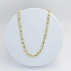 Fancy Link Gold Necklace
