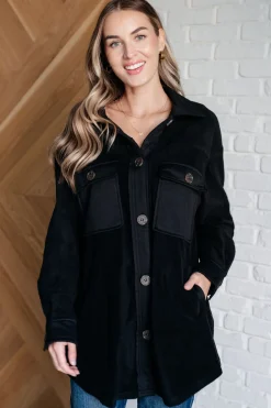 Fantastic in Fleece Jacket in Black