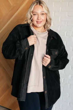 Fantastic in Fleece Jacket in Black