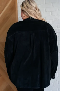 Fantastic in Fleece Jacket in Black