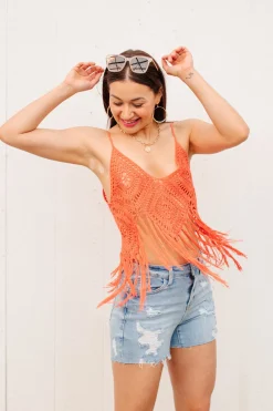Festival Fringe Tank in Orange