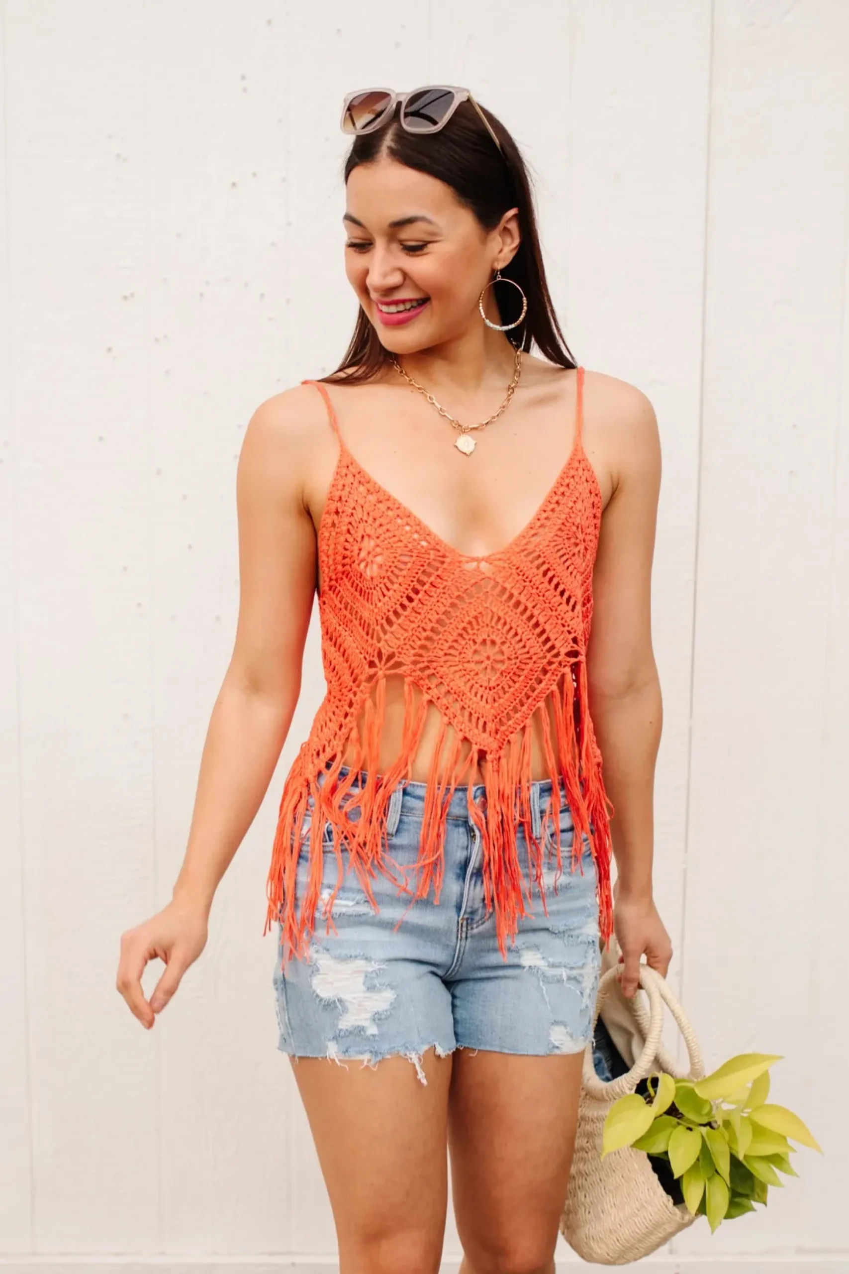 Festival Fringe Tank in Orange